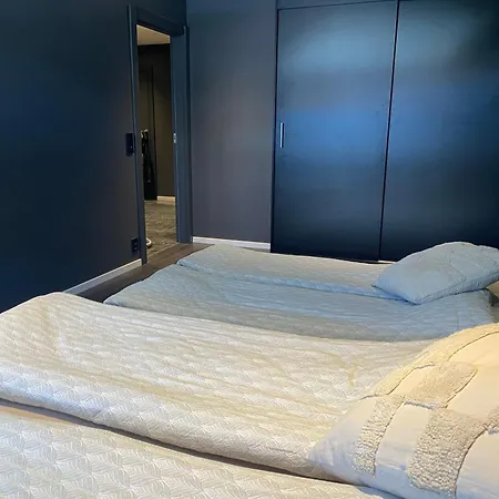 Skyline Penthouse With Private Terrace And Free Parking Honefoss